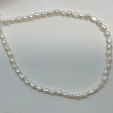 6-7mm Baroque Natural Freshwater Pearl Beads DIY Necklace Jewelry
