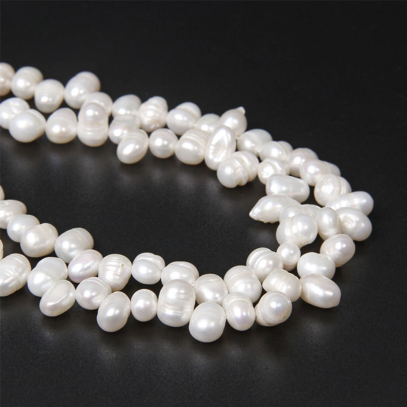7mm Natural Freshwater Baroque Pearl Beads DIY Jewelry Making