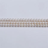 6-7mm Natural Freshwater Round Pearls for Jewelry Making