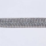 6-7mm Potato Shape Gray Pearl Strand