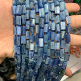 6-7x11mm Natural Kyanite Stone Beads 15'' Tube Column Spacer