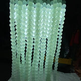Light Green Jades Round Stone Beads for Jewelry Making