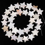 Mother of Pearl Shell Beads Star Charms for Jewelry Making