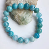 Vintage Hemimorphite Bracelet Natural Stone Jewelry Hand Chain Women Boho
