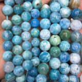 Vintage Hemimorphite Bracelet Natural Stone Jewelry Hand Chain Women Boho