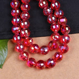 Crystal Round Balls 96Faceted Glass Beads Crafts Jewelry Supplies