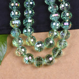 Crystal Round Balls 96Faceted Glass Beads Crafts Jewelry Supplies