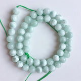 Dominica Green Larimar Gemstone Round Beads 6-12MM