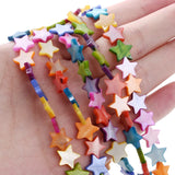 Multicolor Natural Shell Beads Mother Of Pearl Heart Spacer Beads