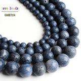 Natural Coral Round Loose Beads for Jewelry Making DIY Beads Bracelet 15''