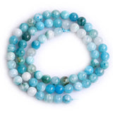 6/8/10/12mm Hemimorphite Bead Natural Stone Loose Beads 15 Inches