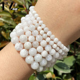 Moonstone Natural Stone Beads 6-12mm Round Spacer Beads for DIY Jewelry Making