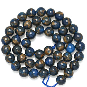 6-12mm Natural Stone Beads Round Loose Beads for DIY Bracelet Necklace