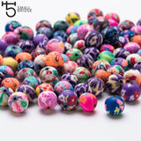 6-12mm Round Polymer Clay Beads Girl Diy Jewelry Bracelet Pearls C101