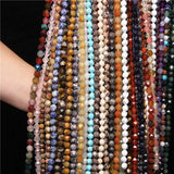 6 8 10 MM Agates Jaspers Stone Beads for Jewelry Making DIY