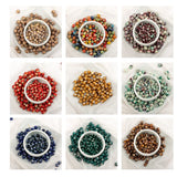100pcs Ceramic Colorful Beads Handmade Porcelain Bead For Jewelry Making