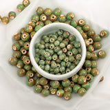 100pcs Ceramic Colorful Beads Handmade Porcelain Bead For Jewelry Making