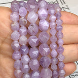 Natural Amethysts Round Crystal Beads for Jewelry Making