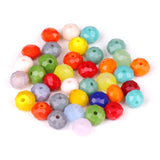 10MM Chinese Crystal Round Beads DIY Faceted Rondelle Glass Spacer Beads