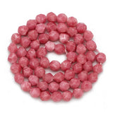 6/8/10MM Rhodonite Natural Stone Spacer Charm Beads