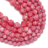 6/8/10MM Rhodonite Natural Stone Spacer Charm Beads
