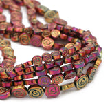 6/8/10MM Red Hematite Spacer Loose Beads for Jewelry Making