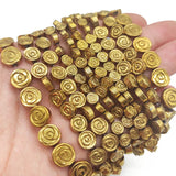 6/8/10MM Hematite Rose Flower Beads for Jewelry Making
