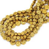 6/8/10MM Hematite Rose Flower Beads for Jewelry Making