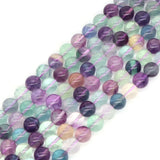 6/8/10MM Natural Stone Beads Multicolor Amazonite Tourmaline Lapis Lazuli