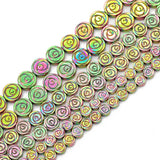 6/8/10MM Green Hematite Rose Flower Beads for Jewelry Making
