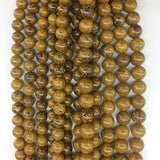 6/8/10MM Natural Stone Rubber Silk Gemstone Bead DIY Accessories