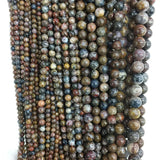 10MM Yellow Pietersite Gemstone Round Beads for DIY Jewelry Making