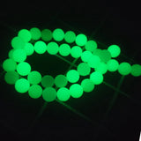 Natural Stone Luminous Glowing Dark Beads for Jewelry Making DIY Bracelet