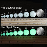 Natural Stone Luminous Glowing Dark Beads for Jewelry Making DIY Bracelet