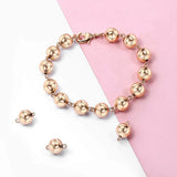 585 Rose Bead Chain Bracelet Lobster Clasp Wedding Jewelry