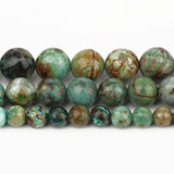 AA Peruvian Phoenix Turquoise Stone Beads 6/8/10mm