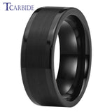 6/8/10mm Tungsten Wedding Band Ring Polished Brushed Forever Gift