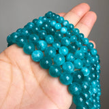 Amazonite Round Stone Beads 15'' For Jewelry DIY