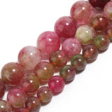 Colorful Tourmaline Natural Stone Beads 6-8-10mm Round Loose Beads