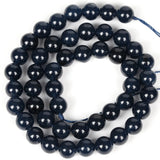 Natural Tourmaline Angelite Stone Beads for Jewelry Making