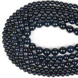 Natural Tourmaline Angelite Stone Beads for Jewelry Making