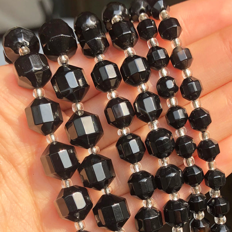 6-8-10mm Agates Stone Beads, Natural Loose Minerals for DIY Bracelet Making