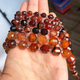 6 8 10mm Coffee Agates Stone Beads Olive Shape Natural Loose Minerals