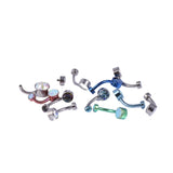 G23 Titanium Gem Belly Button Ring Navel Piercing Jewelry