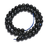 Labradorite Stone Beads 6/8/10mm DIY Jewelry Making Strand 15''