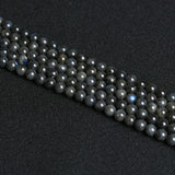Labradorite Stone Beads 6/8/10mm DIY Jewelry Making Strand 15''