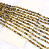 6/8/10mm Green Garnet Stone Beads Jewelry Making DIY 15''