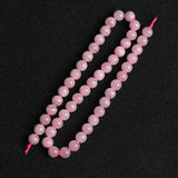 6/8/10mm Rose Quartz Stone Beads Round Loose Crystal for Jewelry Making
