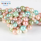 Multicolor Pearl Round Spacer Beads 6/8/10mm DIY Jewelry Making Accessories