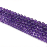 Amethyst Round Spacer Beads for DIY Jewelry Making